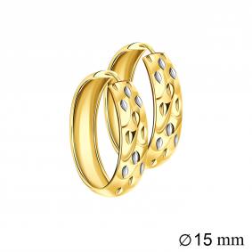 Серьги из лимонного золота МАГНАТ МА 021066Л МА 021066Л фото